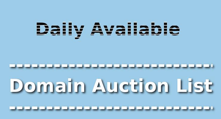Daily Available Domain Auction List Aug 05, 2017