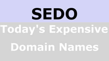 Top Domains of the Day! Sedo Domain Auction