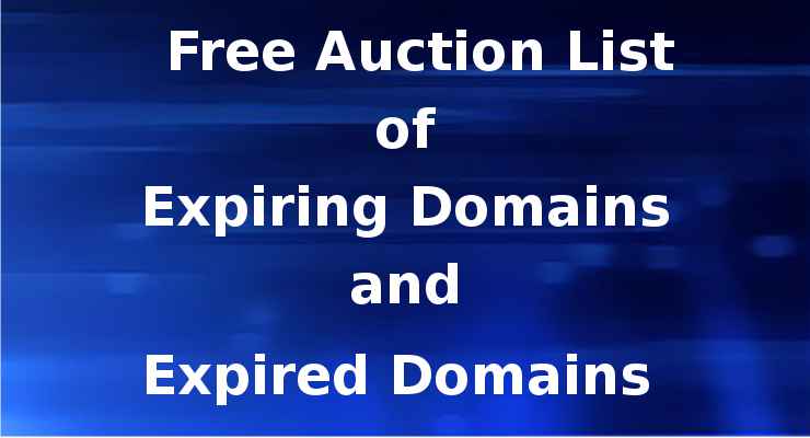Expired Domain Names List