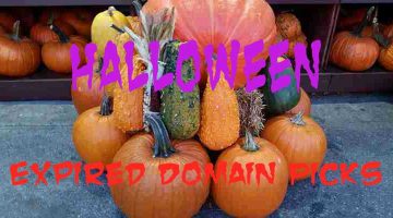 Halloween Expired Domain Picks