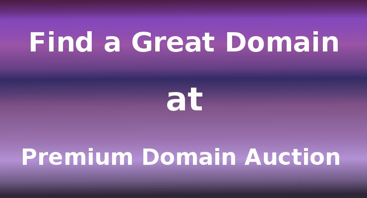 Namejet Premium Domains Auction