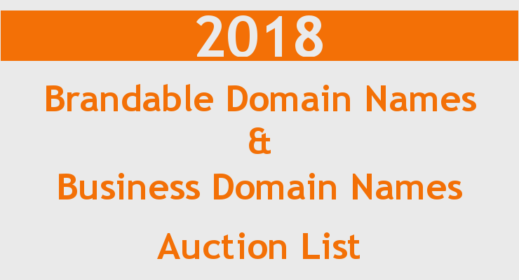 Brandable Domain Names