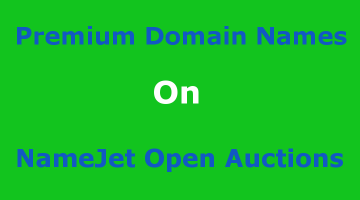 Premium Domains Namejet Open Auction